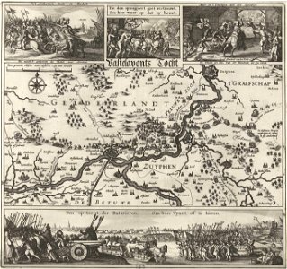 Inval gelderland 1624 van den Bergh