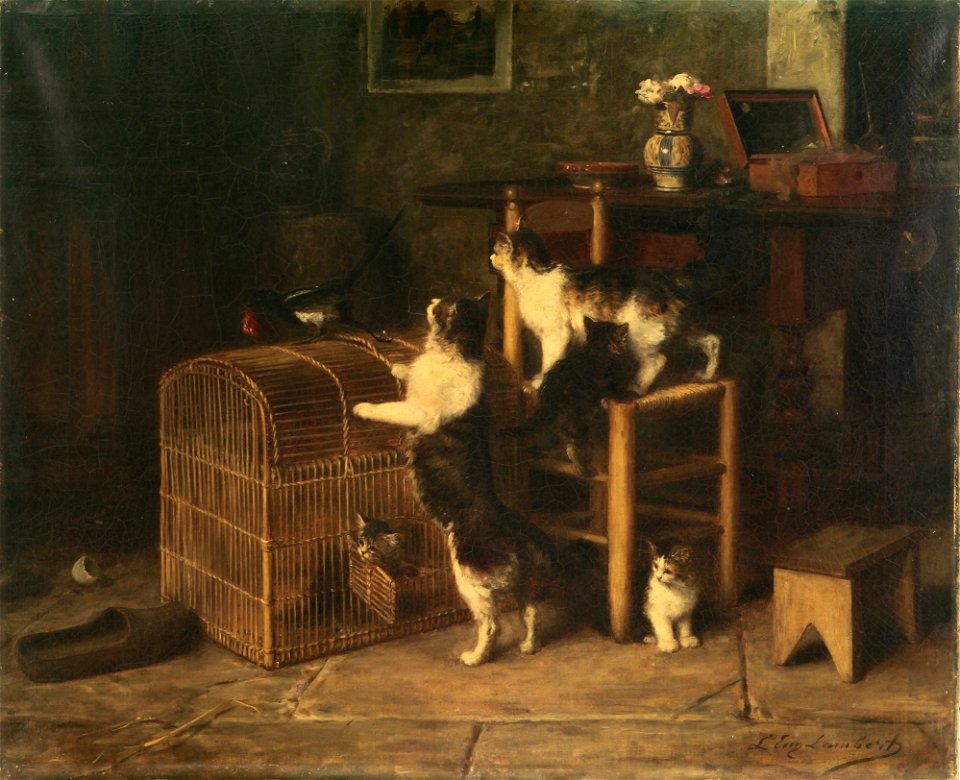 Invasión - Louis Eugène Lambert