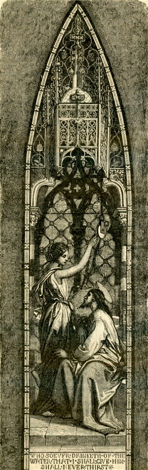 Invetriata del prof. Bertini per la cattedrale di Glascow