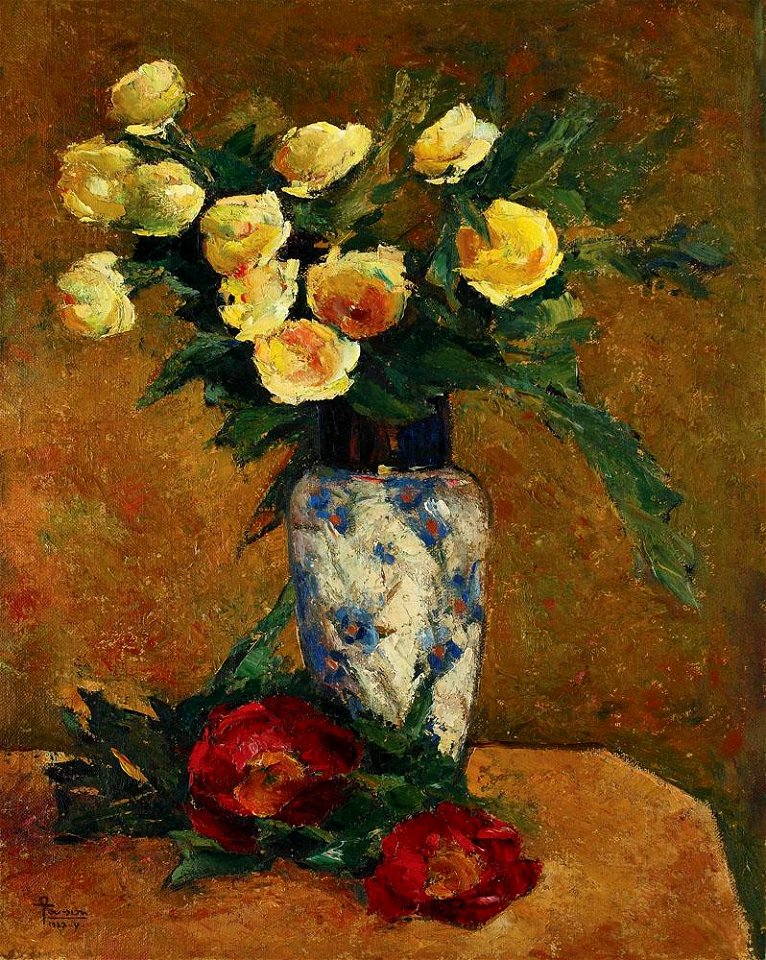 Ion Theodorescu-Sion - Trandafiri galbeni