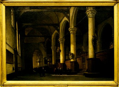 Interior of the church of Edam