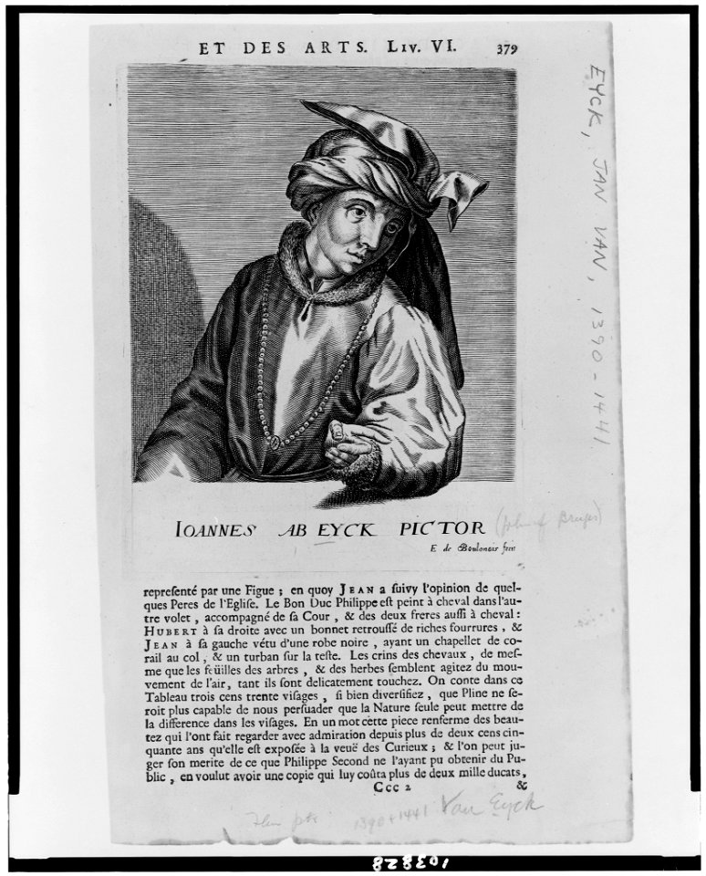 Ioannes Ab Eyck pictor - E. de Boulonois fecit. LCCN91732617