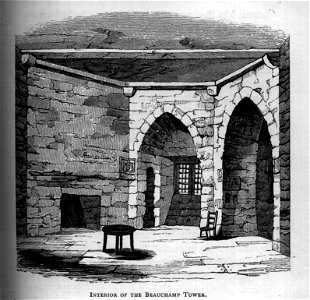 Interior of the Beauchamp Tower - Memorials of the Tower of London