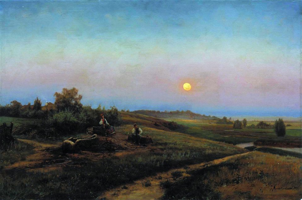 Iosif Krachkovsky Ukrainsky Vecher 1889
