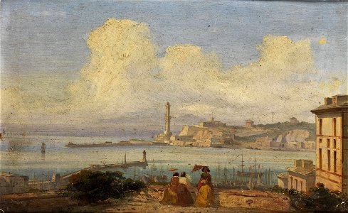 Ippolito Caffi Bucht von Genual 1855