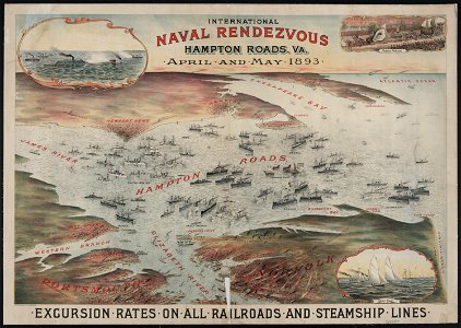 International naval rendezvous, Hampton Roads Va. - HSP. LCCN2003680675