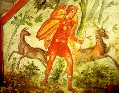 Ipogeo di via livenza, diana cacciatrice