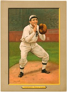 Ira Thomas, Philadelphia Athletics, baseball card portrait LCCN2007685701