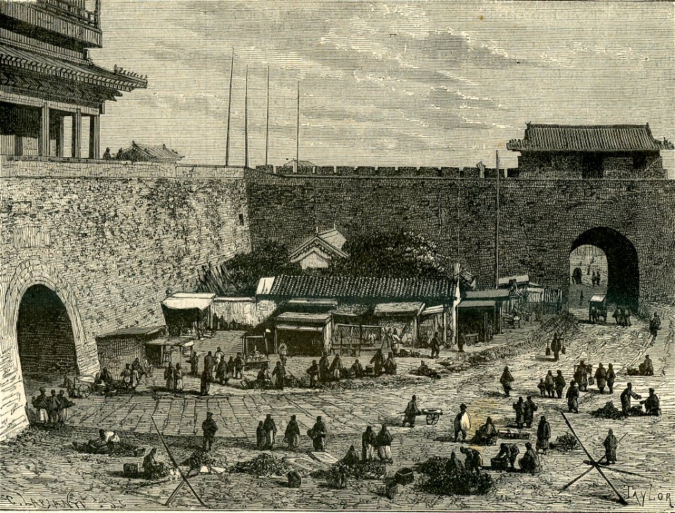 Interno di un Bastione a Pekino