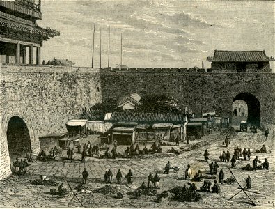Interno di un Bastione a Pekino