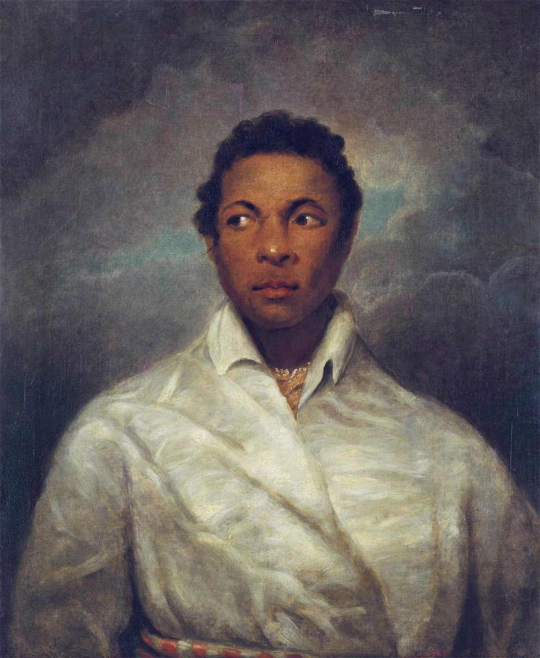 Ira Aldridge (1807-1867), in the character of Othello, Attributed to James Northcote (1746-1831)