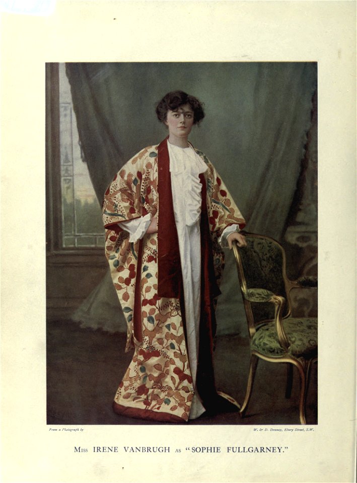 Irene Vanbrugh as Sophie Fullgarney. W. & D. Downey