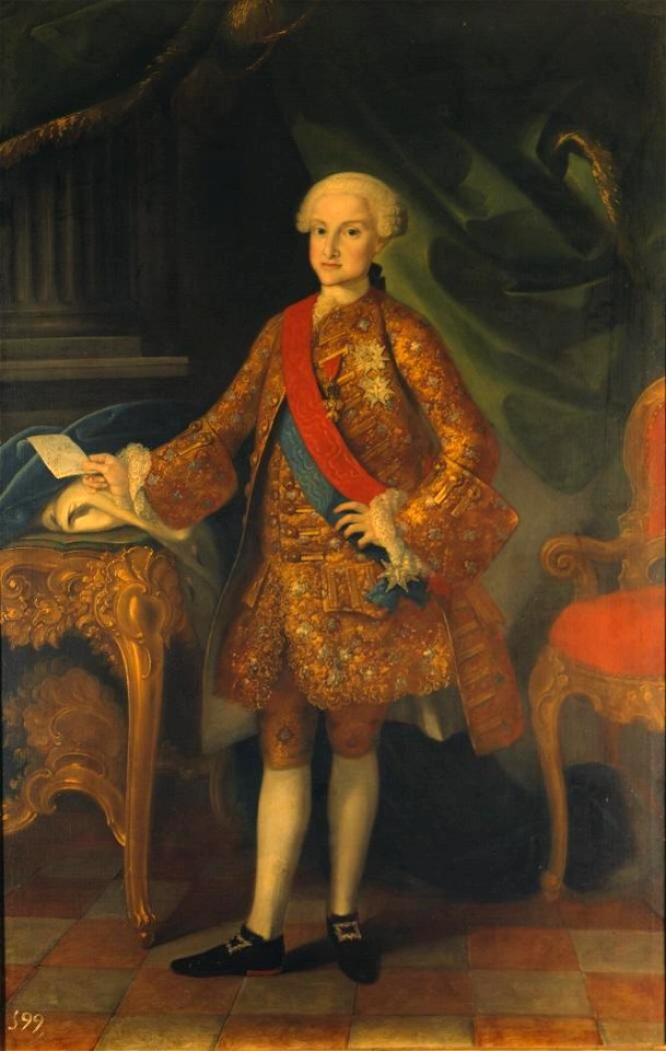 Inza (Retrato de Carlos IV, príncipe)