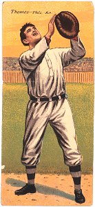 Ira Thomas-John W. Coombs, Philadelphia Athletics, baseball card portrait LCCN2007683892
