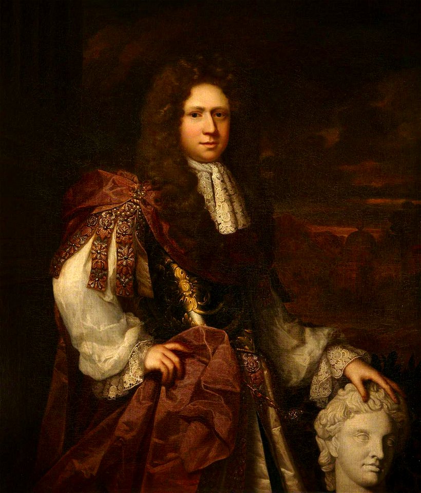 Irish School - Portrait of an Unknown Man with his Hand on a Classical Bust - 631117 - National Trust
