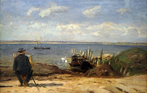 Irmer Maler am Ostseesstrand@Albert König Museum20160904