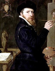 Isaac Claesz. van Swanenburg - Self-Portrait - WGA21987