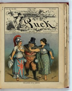 Ireland's evil genius - F. Graetz. LCCN2012645207