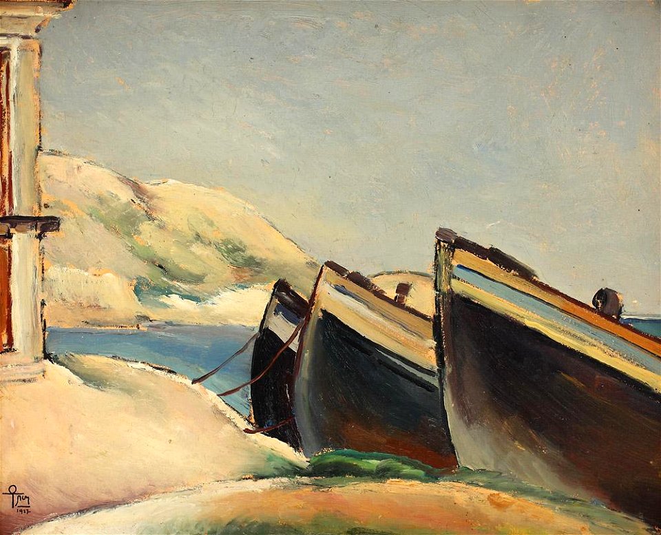 Ion Theodorescu-Sion - Barci la Balcic