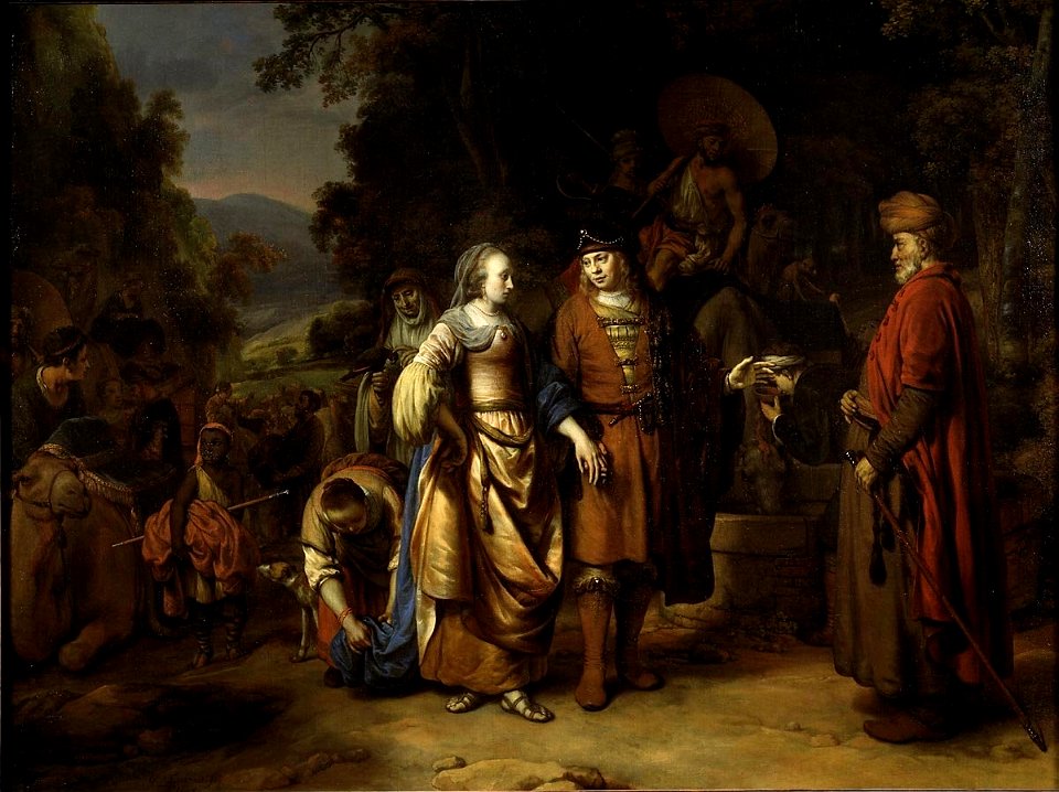 Isaac and Rebecca by Gerbrand van den Eeckhout London, Johnny Van Haeften (2007-03)