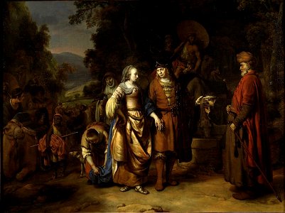 Isaac and Rebecca by Gerbrand van den Eeckhout London, Johnny Van Haeften (2007-03)