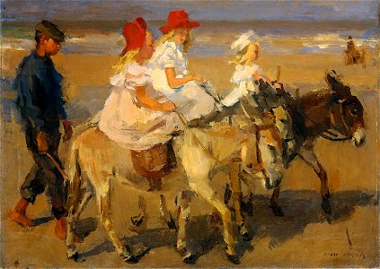Isaac Israels - Donkeyride