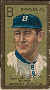 Irvin K. Wilhelm, Brooklyn Superbas, baseball card portrait LCCN2008677358