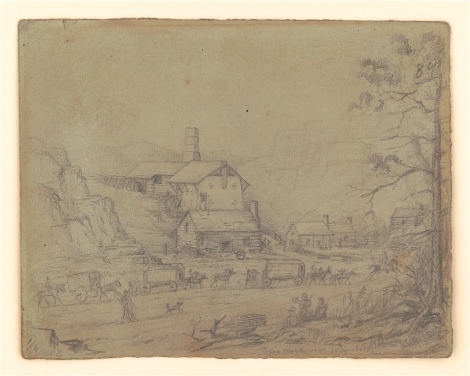 Iron works near Waynesboro Tennessee, April 1, 1862 LCCN2017646930