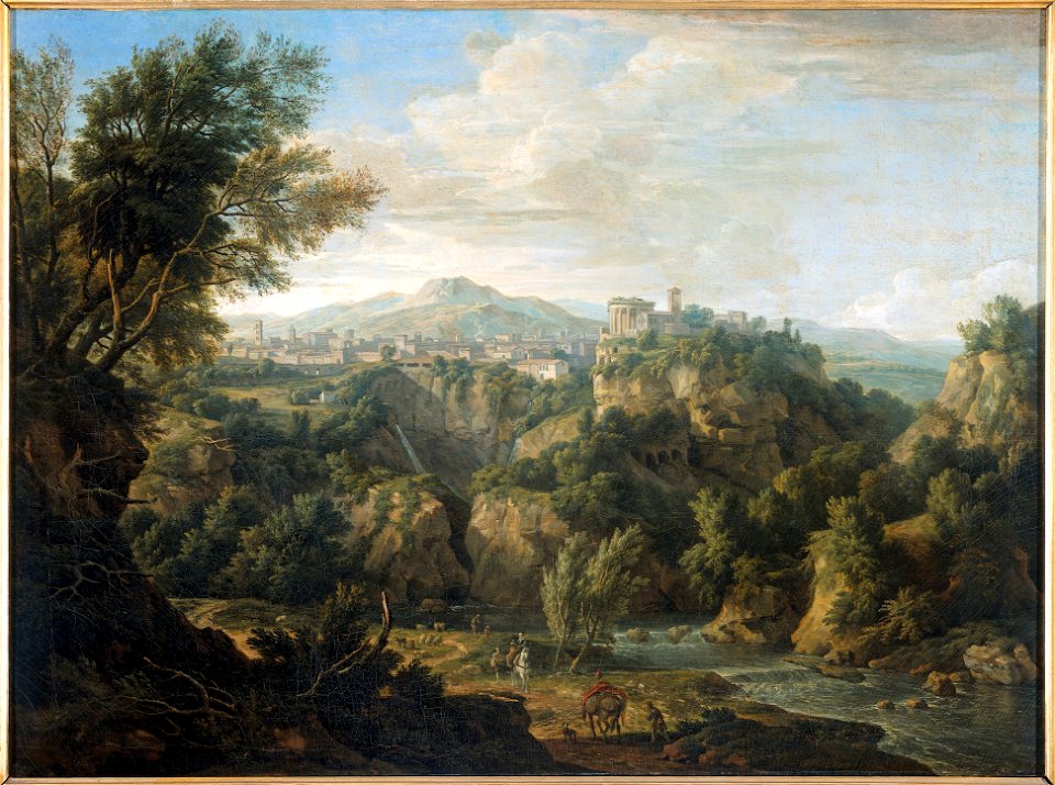 Isaac de Moucheron - Gezicht op Tivoli - BR2034 - Rijksmuseum Twenthe