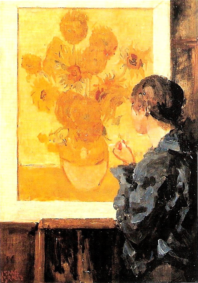 Isaac israels homage to van gogh