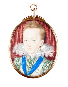 Isaac Oliver - Charles I as a child, King of England, Scotland and Ireland - NMB 978 - Nationalmuseum