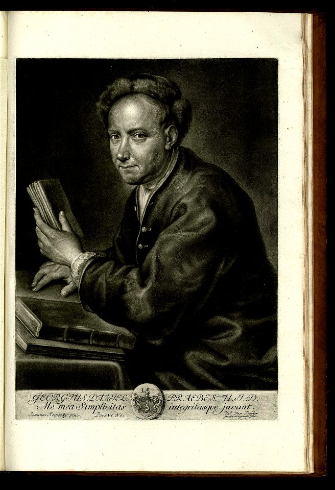 Ioannis Kupezky, incomparabilis artificis, Imagines et picturae - Valentin Daniel Preisler, Bernhard Vogel - 1745 - 63