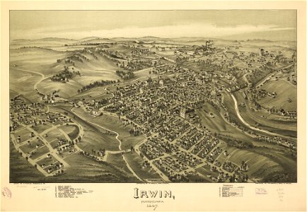 Irwin, Pennsylvania 1897. LOC 75694993