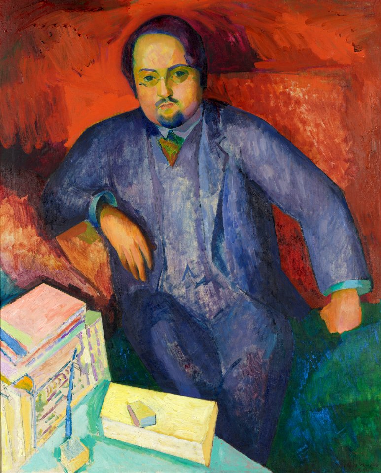 Isaac Grünewald Portrait of Ludvig Nordström Thielska 115