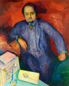 Isaac Grünewald Portrait of Ludvig Nordström Thielska 115