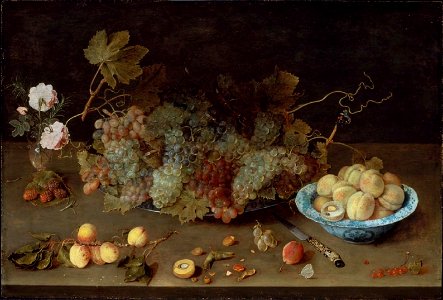 Isaak Soreau - Still Life with Grapes on a Platter - 62.1129 - Museum of Fine Arts