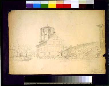 Ipswich. Massachusetts wollen (sic) manufactory & bridge LCCN95511223
