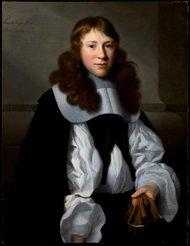 Isaack Luttichuys - Portrait of a Young Man with Gloves - NM 7311 - Nationalmuseum