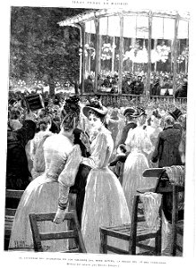 Isaac Peral, en los jardines del Buen Retiro, 16 de julio de 1890, de Méndez Bringa