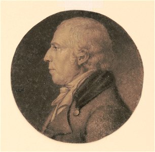 Isaac Penington, head-and-shoulders portrait, right profile LCCN2007676983