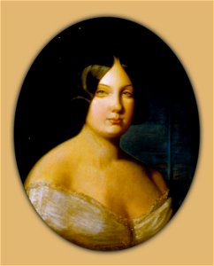 Isabel II, joven (Palacio del Senado de España)