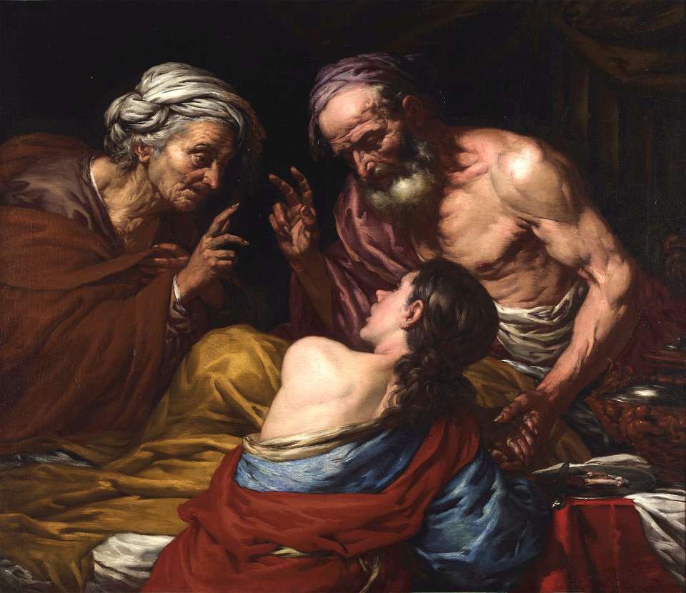 Isacco benedice Giacobbe - Langetti