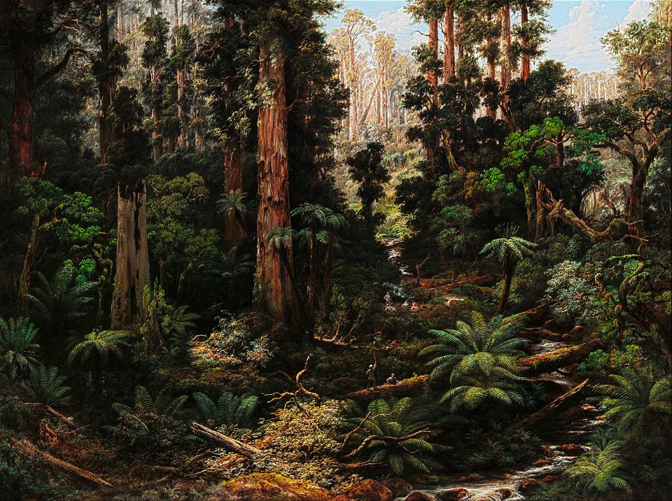 Isaac Whitehead - In the Sassafras Valley, Victoria - Google Art Project