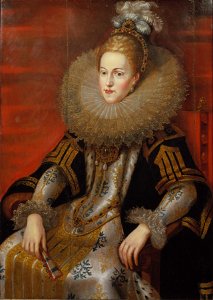 Isabella Klara Eugenia, 1566-1633, prinsessa av Spanien ärkehertiginna av Österrike - Nationalmuseum - 15472