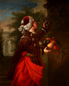 Irish School - Boy in an Oriental Costume, with Fruits - 227674 - National Trust