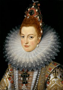 Isabella Clara Eugenia of Spain - Frans Pourbus II. Free illustration for personal and commercial use.