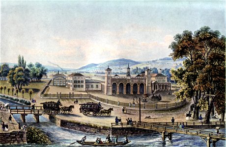 Isenring Bahnhof Zürich 1847