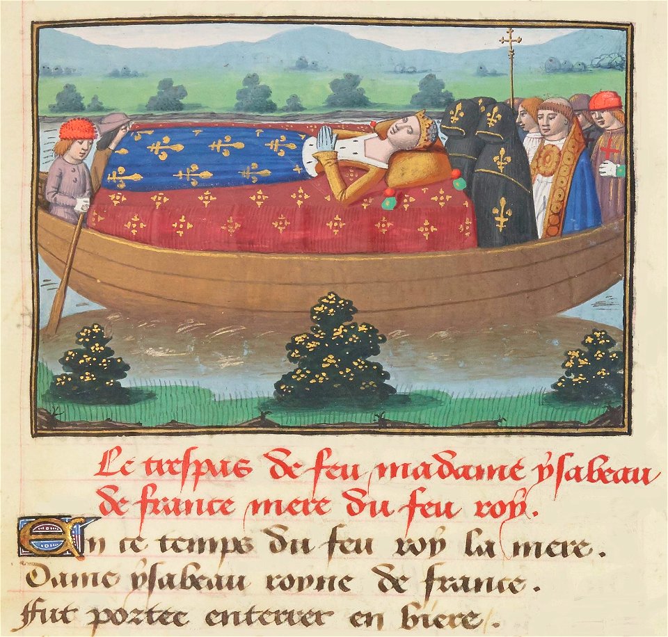 Isabeau de Baviere-smrt
