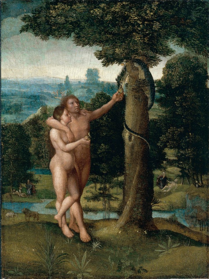 Adriaen Isenbrant - Adam und Eva (Bremen)FXD