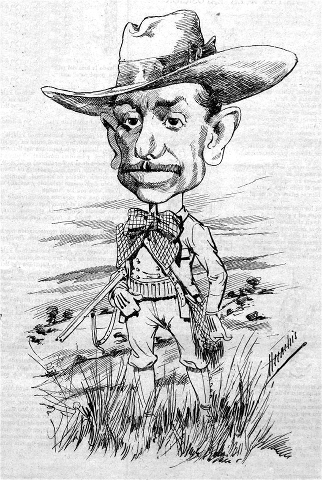 Isidoro Fernández Flórez, de Mecachis, La Semana Cómica, 14-09-1888 (68)